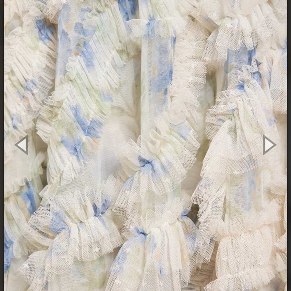 Needle and Thread Summer Posy Aaliyah One-Shoulder Gown - Picture 3 of 9